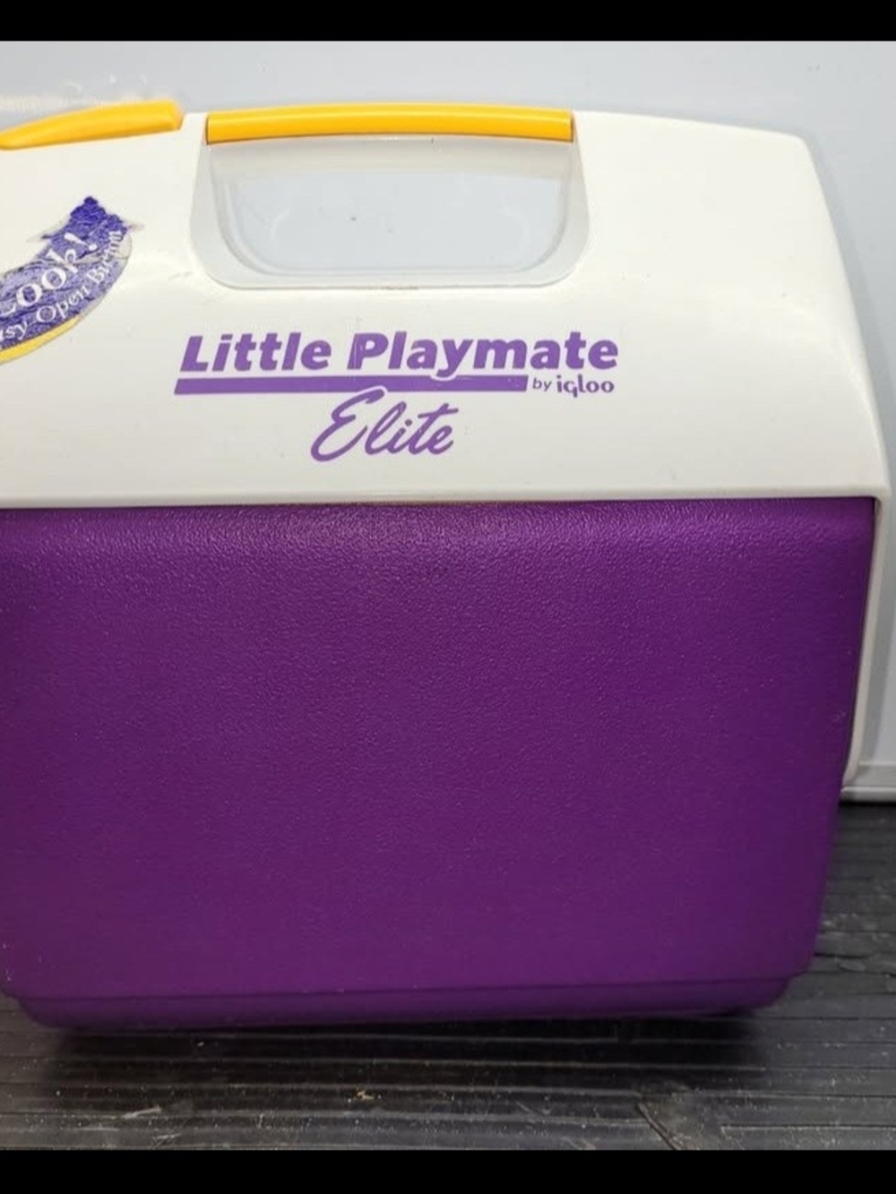Igloo Little Playmate Elite Kids Cooler - Purple, White & Yellow Accents